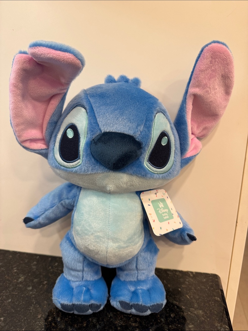 Disney Blue and Pink Stitch Plush - Soft Lilo & Stitch Stuffed Toy